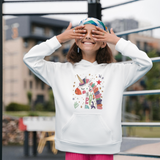 Bügelbild „funky unicorn“ –