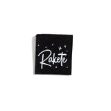 Weblabel Rakete Webetikette nähen