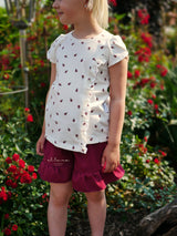 Frillie – Girls Ruffle Shirt Sewing Pattern – image 5