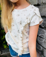 Frillie – Girls Ruffle Shirt Sewing Pattern – image 8