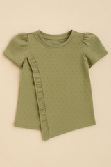 Frillie – Girls Ruffle Shirt Sewing Pattern – image 12