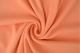 Waffeljersey pfirsich - Ba.binaa Patterns