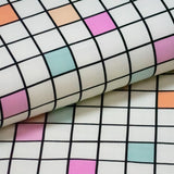 French Terry Plaid Pastell Ba.binaa Patterns