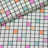 French Terry Plaid Pastell Ba.binaa Patterns