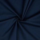 Stretch baumwollsatin Ba.binaa Patterns Navy