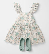 Ba.binaa Patterns Bio Jersey Floral mint Blumen