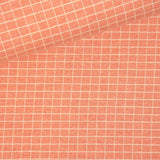 Ba.binaa Patterns Jersey Checks koralle