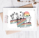 Bügelbild Retro Flowers Ba.binaa Patterns