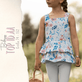 Top Id.aa – Top Schnittmuster Mädchen mit Volant