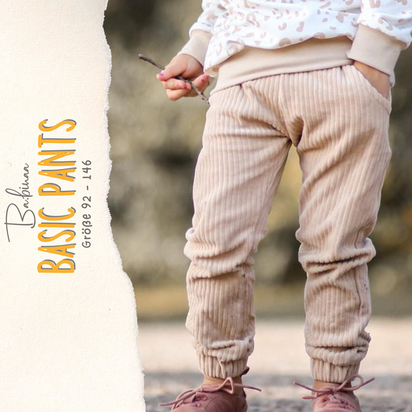 Basic Pants Kids – Kinderhose Schnittmuster