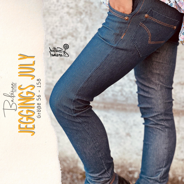 Jeggings July – Jeggings Schnittmuster Mädchen