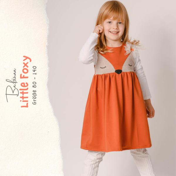 Little Foxy – Kinderkleid Schnittmuster mit Fuchs