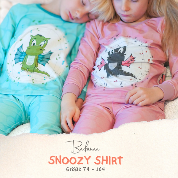 Snoozy Shirt – Schlafshirt Schnittmuster Kinder