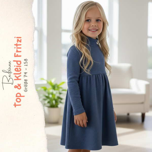 Fritzi – Kleid & Tunika Schnittmuster Kinder