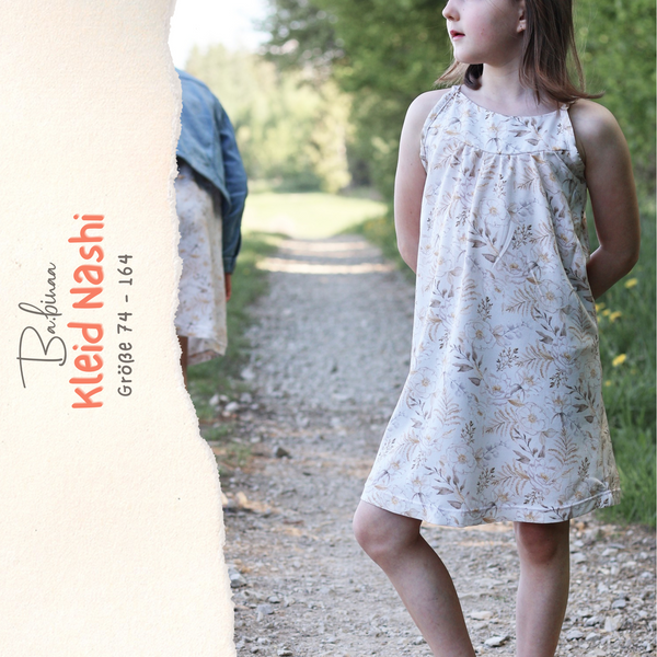 Kleid Nashi – Trägerkleid Schnittmuster Mädchen