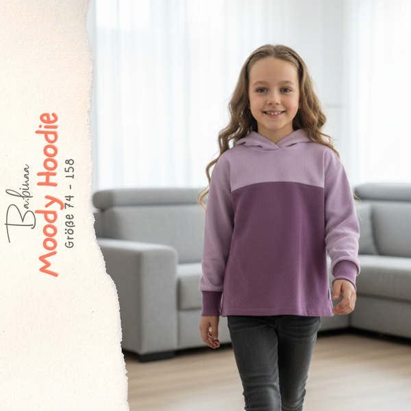 Moody Hoodie – Hoodie Schnittmuster Kinder