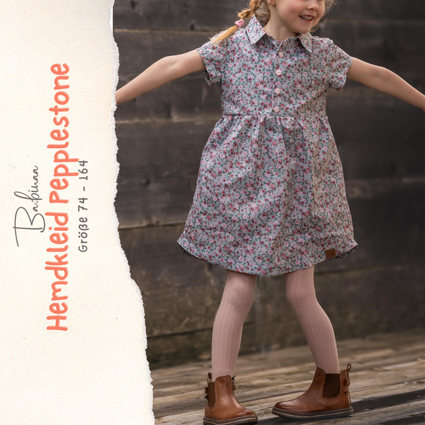 Pebblestone – Hemdkleid Schnittmuster Mädchen