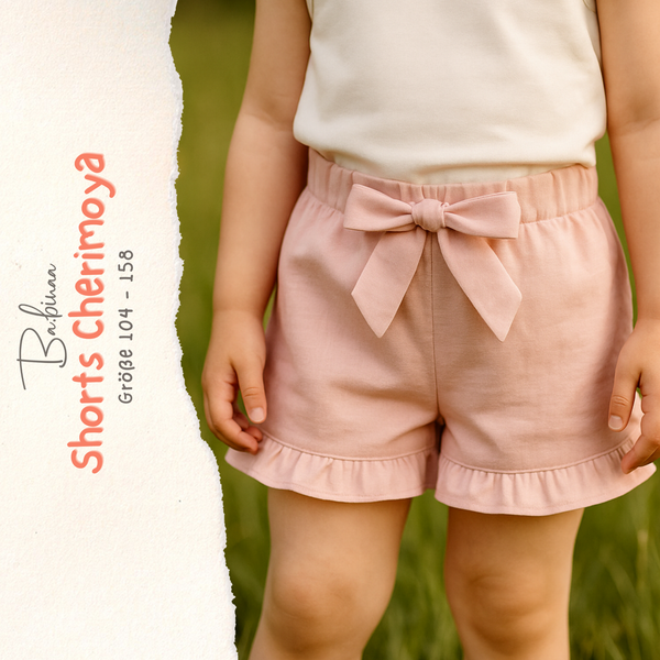 Cherimoya – Shorts Schnittmuster Mädchen