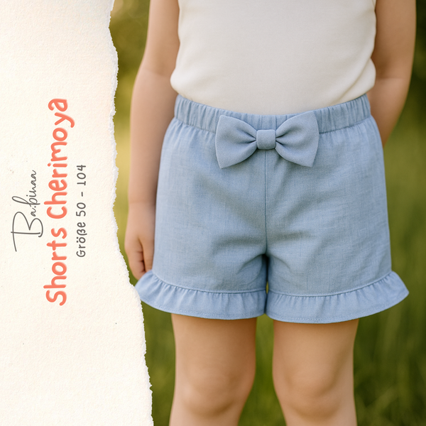 Cherimoya Baby – Babyshorts Schnittmuster Mädchen