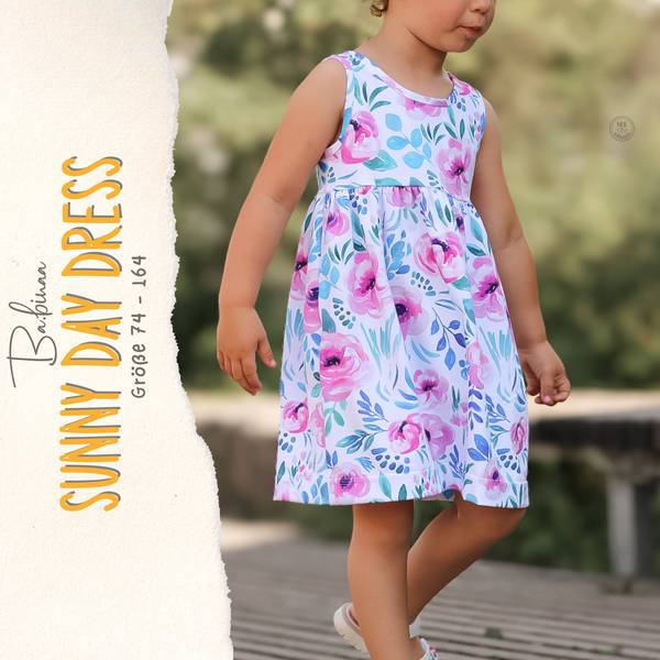 Sunny Day Dress – Sommerkleid Schnittmuster Kinder