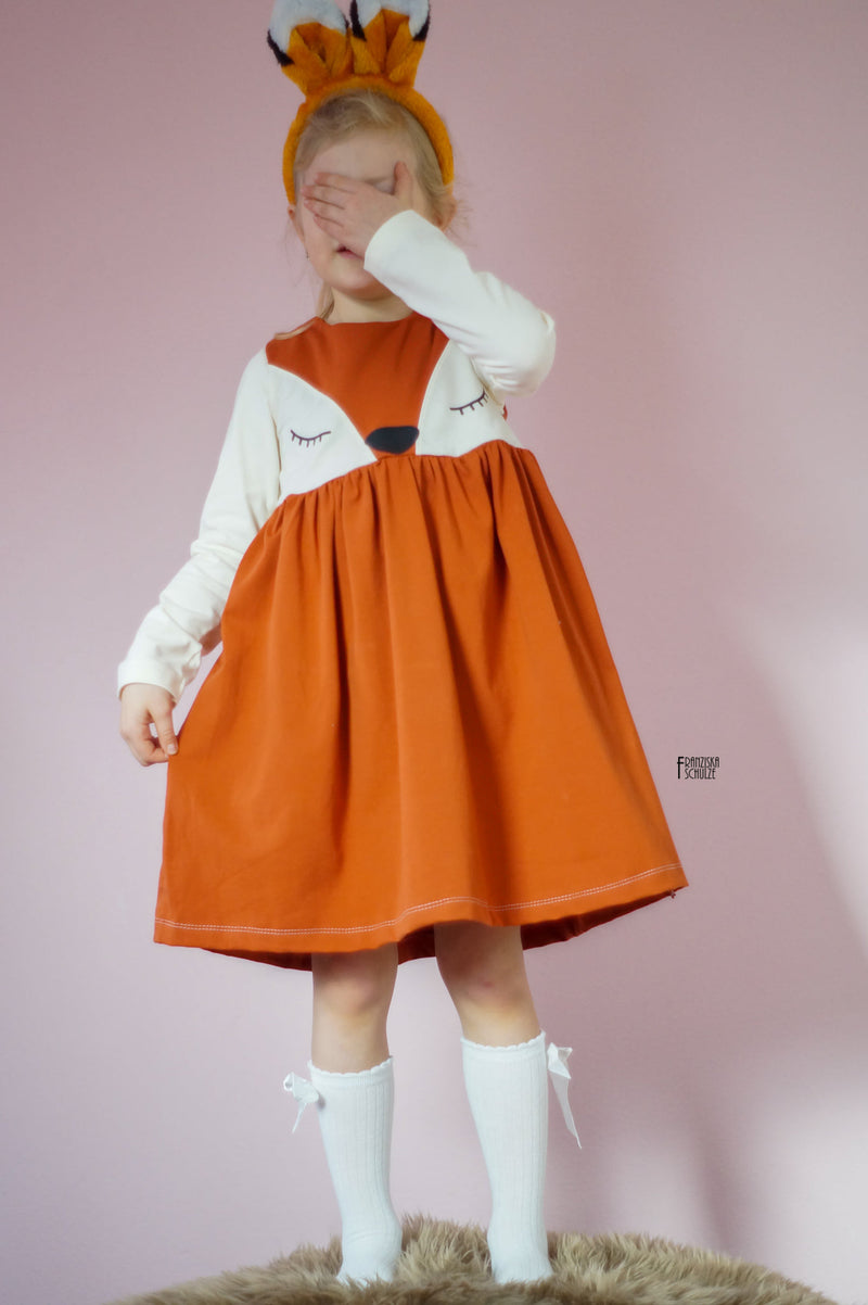 Little Foxy Schnittmuster + Plotterdatei und Applikation