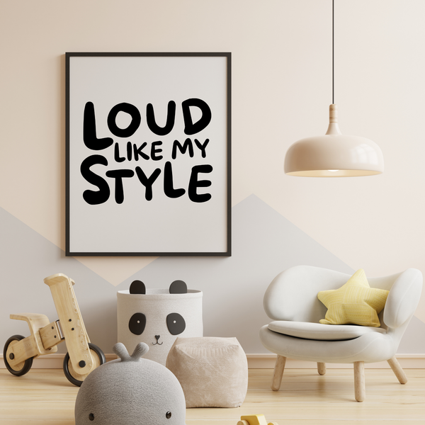 „Loud like my Style“ Kreativdatei