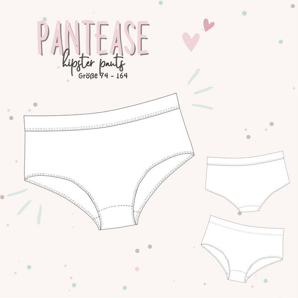 Pantease – Unterhose Schnittmuster Kinder