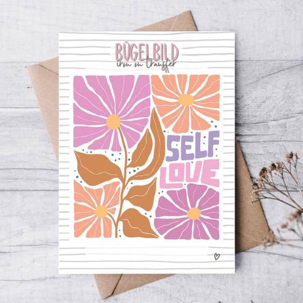 Bügelbild „Self Love"