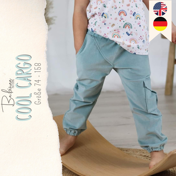 Cool Cargo – Cargohose Schnittmuster Mädchen