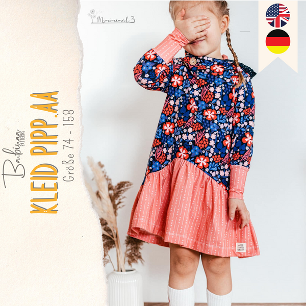 Kleid Pipp.aa – Kinderkleid Schnittmuster