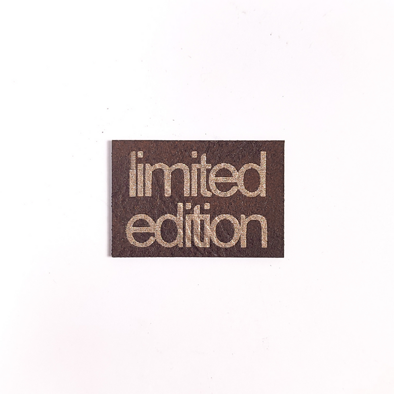 Label, Aufnäher, Patch Kunstleider Limited Edition Ba.binaa Patterns