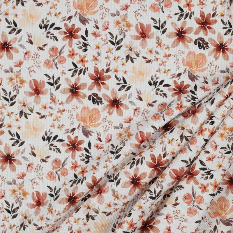 Waffeljersey Blumen digital Ba.binaa Patterns