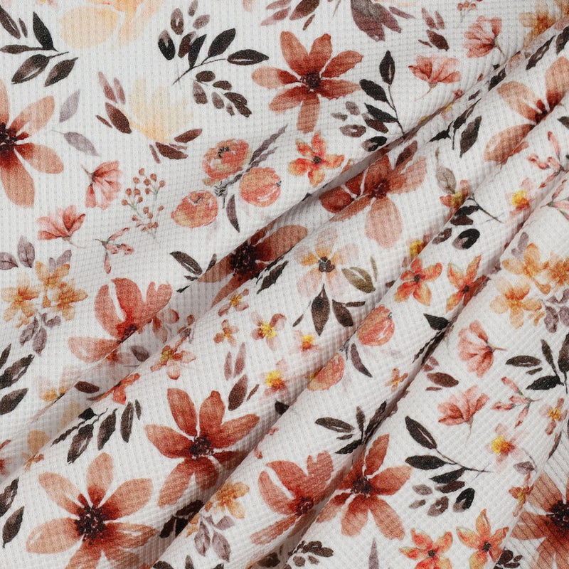 Waffeljersey Blumen digital Ba.binaa Patterns