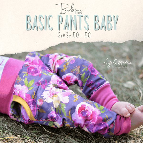 Basic Pants Baby Freebook – Babyhose Schnittmuster