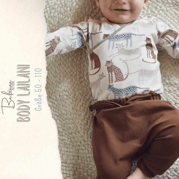 Body Lailani – Babybody Schnittmuster Jungen