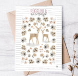Ba.binaa Patterns Bügelbild Oh Deer reh groß