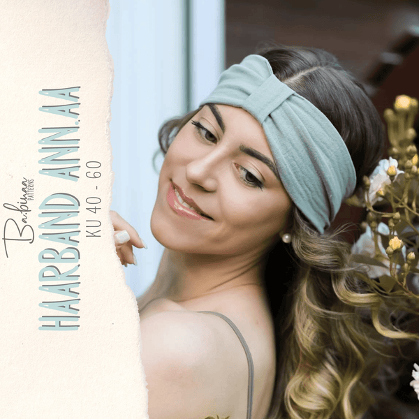 Haarband Ann.aa – Haarband Schnittmuster Freebook
