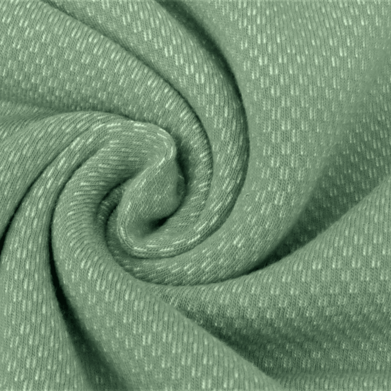 Ba.binaa Patterns Jaquard Sweater gebürstet altgrün