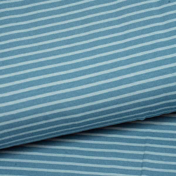 Ba.binaa Pattern Jersey Multi Streifen blau