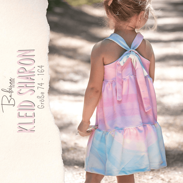 Kleid Sharon – Stufenkleid Schnittmuster Mädchen