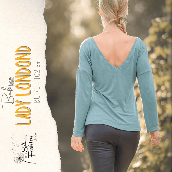Lady London – Shirt Schnittmuster Damen