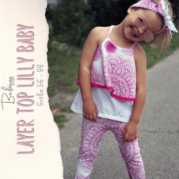 Lilly – Babykleid & Top Schnittmuster