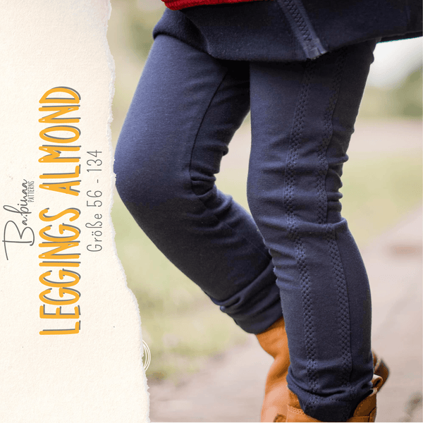 Leggings Almond – Leggings Schnittmuster Kinder