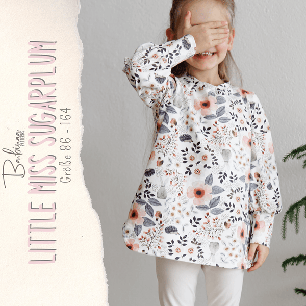 Little Miss Sugarplum – Shirt Schnittmuster Kinder