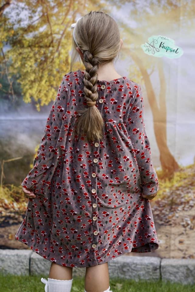 Ba.binaa Patterns Schnittmuster Kleid Tunika Litte Miss Walnut Teens