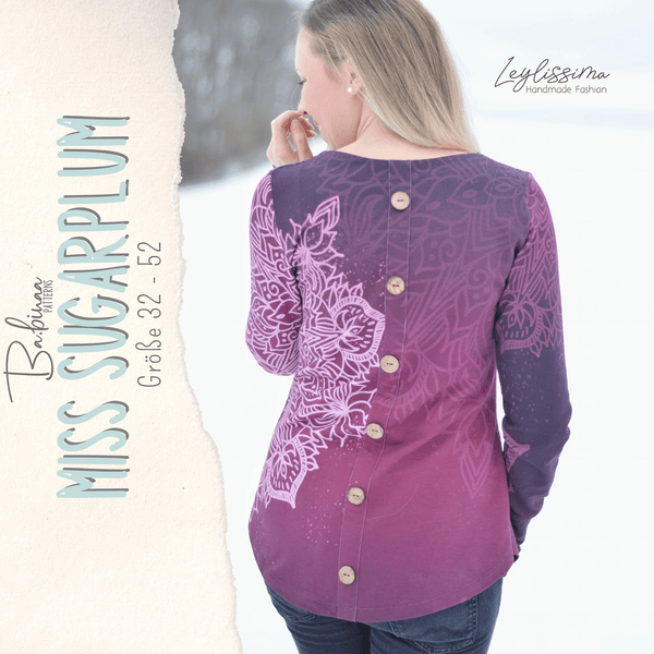 Miss Sugarplum – Shirt Schnittmuster Damen