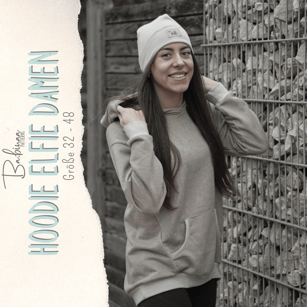 Elfie – Oversize Hoodie Schnittmuster Damen