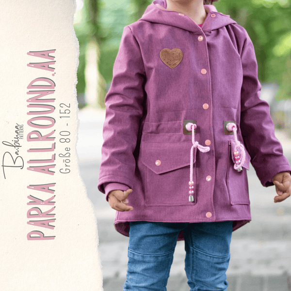 Parka Allround.aa – Parka Schnittmuster Mädchen