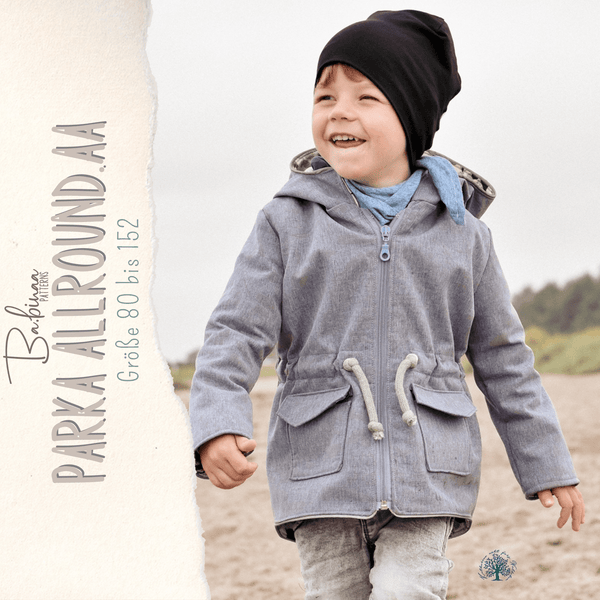 Parka Allround.aa – Kinderparka Schnittmuster Jungen