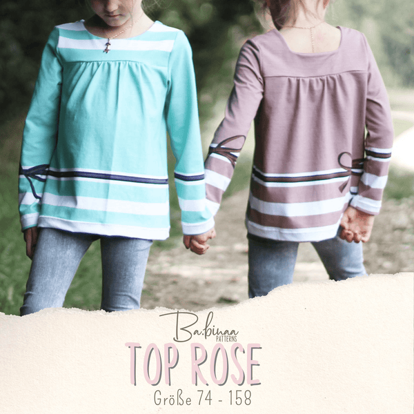Top Rose – Top & Kleid Schnittmuster Mädchen